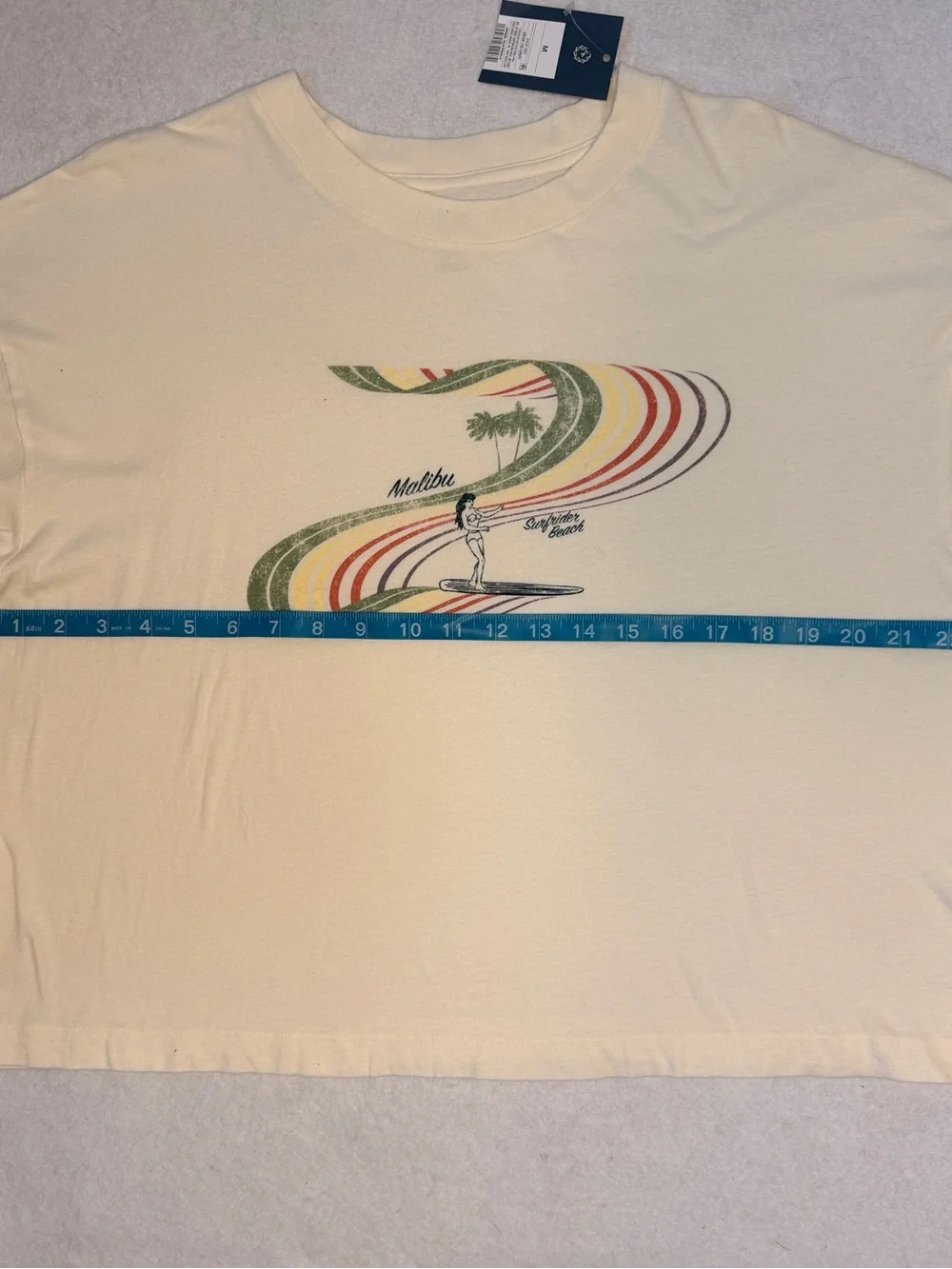 Universal Thread Malibu Surfrider Beach Graphic Tee Size M NWT - Picture 10 of 11